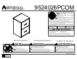 Ameriwood 9524026PCOM Manual preview