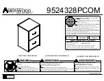 Ameriwood 9524328PCOM Manual preview