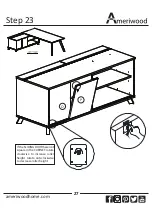 Preview for 27 page of Ameriwood AX1 Instruction Booklet