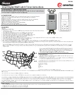 Preview for 1 page of AmerTac Westek TMDW60 Instructions