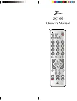 AmerTac ZC400 Owner'S Manual preview