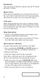 Preview for 2 page of AmerTac ZHL110B Owner'S Manual