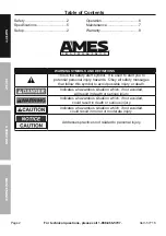 Preview for 2 page of Ames Instruments 57716 Owner'S Manual & Safety Instructions