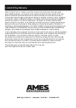 Preview for 8 page of Ames Instruments 57716 Owner'S Manual & Safety Instructions