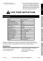 Preview for 3 page of Ames Instruments 58111 Owner'S Manual & Safety Instructions