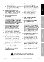 Preview for 3 page of Ames Instruments 58447 Owner'S Manual & Safety Instructions