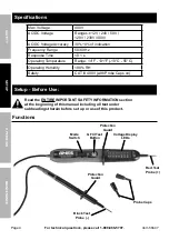 Preview for 4 page of Ames Instruments 58447 Owner'S Manual & Safety Instructions