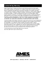 Preview for 8 page of Ames Instruments 58447 Owner'S Manual & Safety Instructions