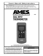 Ames Instruments 63980 Owner'S Manual & Safety Instructions preview