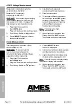 Preview for 10 page of Ames Instruments 64020 Owner'S Manual & Safety Instructions