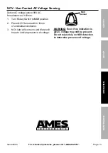 Preview for 13 page of Ames Instruments 64020 Owner'S Manual & Safety Instructions