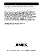 Preview for 12 page of Ames Instruments 64170 Owner'S Manual & Safety Instructions