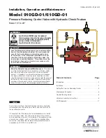 AMES 610GD-01 Installation, Operation And Maintenance Manual preview