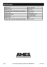 Предварительный просмотр 4 страницы AMES 64623 Owner'S Manual & Safety Instructions