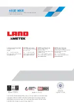 Preview for 128 page of Ametek Land 4500 MKIII User Manual