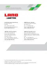 Предварительный просмотр 16 страницы Ametek Land 808100 Installation Manual