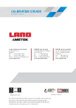 Предварительный просмотр 8 страницы Ametek Land 809807 User Manual