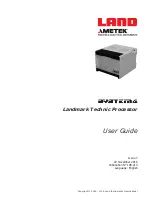 Ametek Land System 4 Landmark Technic  Processor User Manual preview