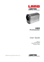 Preview for 1 page of Ametek Land U1 1100/2900F User Manual