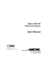 Предварительный просмотр 1 страницы Ametek 3050-AP User Manual