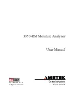 Ametek 3050-RM User Manual preview