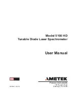 Предварительный просмотр 1 страницы Ametek 5100 HD User Manual