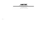 Preview for 22 page of Ametek A System Operation Manual