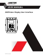 Ametek AMEVision User Manual preview