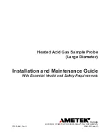 Ametek ASR900 Installation And Maintenance Manual предпросмотр