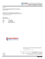 Предварительный просмотр 24 страницы Ametek BARBEN ANALYTICAL OXY visor Installation, Operation And Maintenance Manual