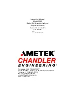 Ametek CHANDLER ENGINEERING 5265 Instruction Manual предпросмотр