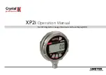 Предварительный просмотр 1 страницы Ametek Crystal Pressure 200BARXP2I-DD Operation Manual