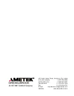 Предварительный просмотр 48 страницы Ametek DM330 Series Installation And Operating Instructions Manual