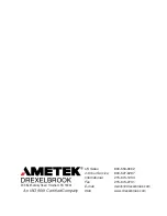 Предварительный просмотр 27 страницы Ametek DR22X0 Series Installation And Operating Instructions Manual