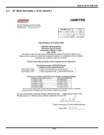 Предварительный просмотр 122 страницы Ametek Drexelbrook Universal IV CM Installation And Operating Instructions Manual