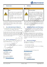 Preview for 45 page of Ametek Dunkermotoren 88740.01300 Translation Of The Original Function And Connection Manual