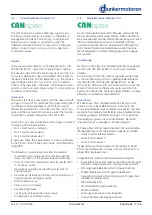 Preview for 17 page of Ametek dunkermotoren BG 66x25 dMove Translation Of The Original Function And Connection Manual