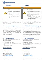 Preview for 40 page of Ametek dunkermotoren BG 66x25 dMove Translation Of The Original Function And Connection Manual