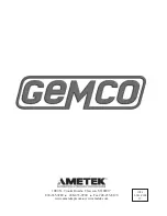 Preview for 33 page of Ametek Gemco 1995L Installation & Programming Manual