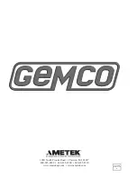 Preview for 19 page of Ametek Gemco 1996 Ram-Set Installation And Maintenance Manual