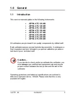 Предварительный просмотр 5 страницы Ametek JOFRA ATC-125 Service Manual