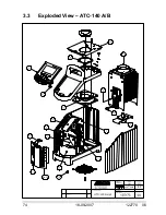 Предварительный просмотр 74 страницы Ametek JOFRA ATC-125 Service Manual