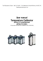 Предварительный просмотр 2 страницы Ametek JOFRA CTC-1200 A User Manual