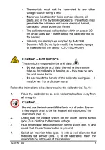 Предварительный просмотр 18 страницы Ametek JOFRA CTC-1200 A User Manual