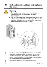 Предварительный просмотр 25 страницы Ametek JOFRA CTC-1200 A User Manual