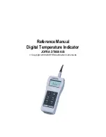 Ametek JOFRA DTI050 A Reference Manual предпросмотр