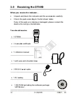 Предварительный просмотр 10 страницы Ametek JOFRA DTI050 A Reference Manual