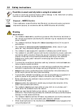 Предварительный просмотр 5 страницы Ametek Jofra MTC-650 A MKII User Manual