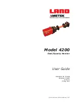 Ametek Land 4200 User Manual предпросмотр