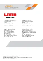 Предварительный просмотр 60 страницы Ametek Land Cyclops 055L User Manual